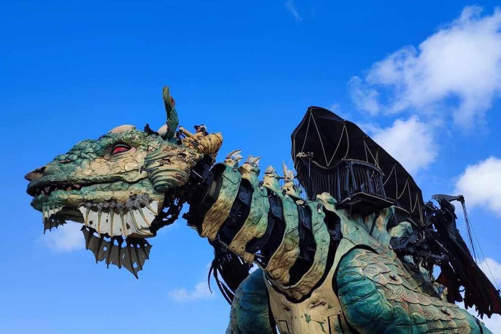 Studio Calais Front De Mer-Le Cocon Du Dragon-Classe 3 Etoiles ภายนอก รูปภาพ